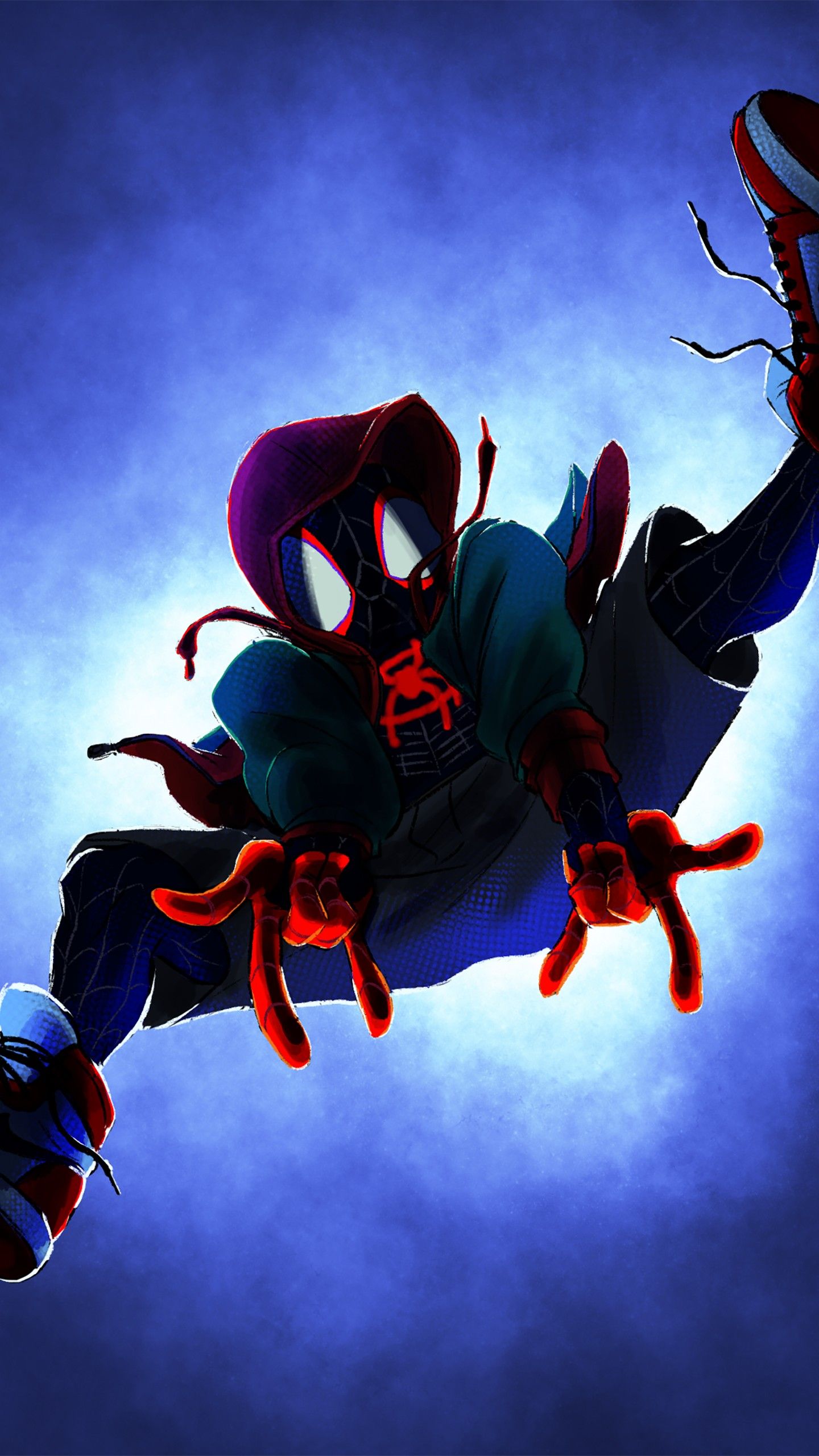 1440x2560 Miles Morales Spider Man Wallpaper