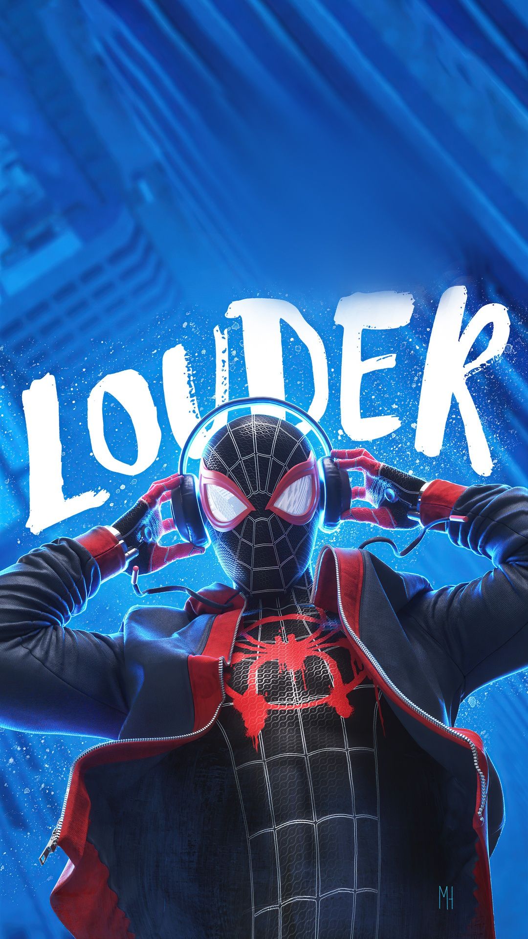 1080x1920 Miles Morales iPad Wallpaper