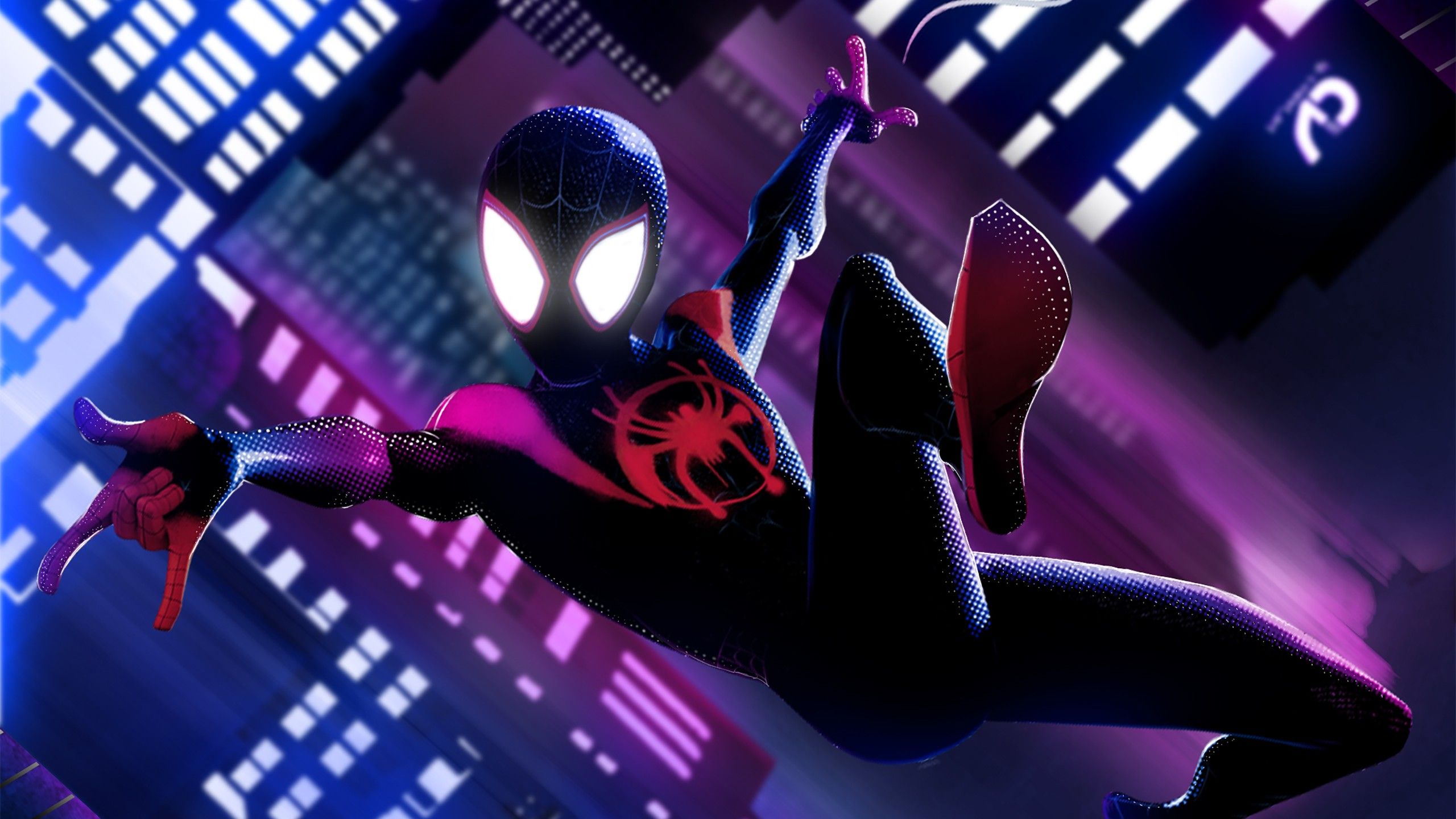 2560x1440 Miles Morales Spider Man Wallpaper