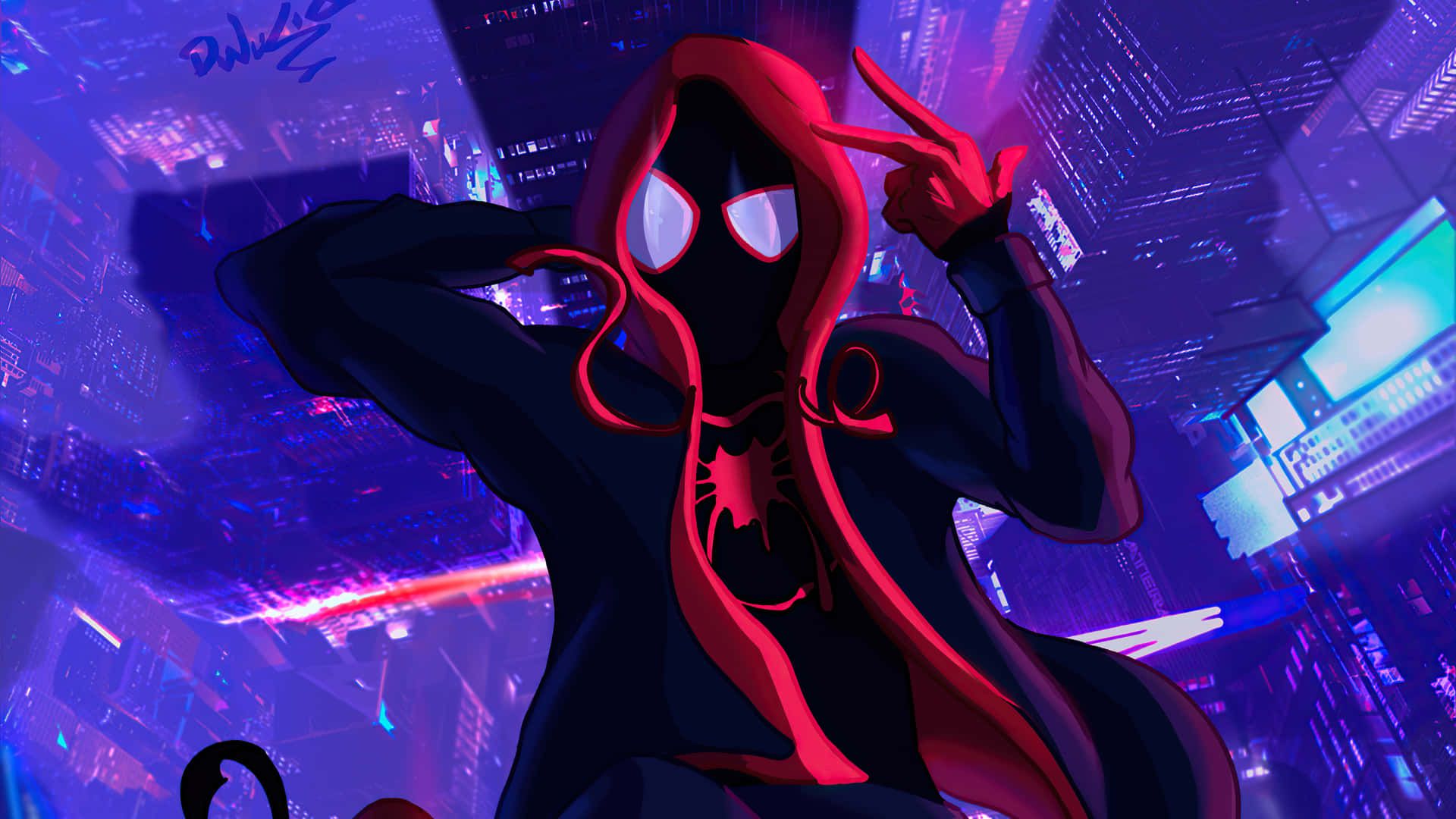 1920x1080 Miles Morales 1920x1080 Wallpaper