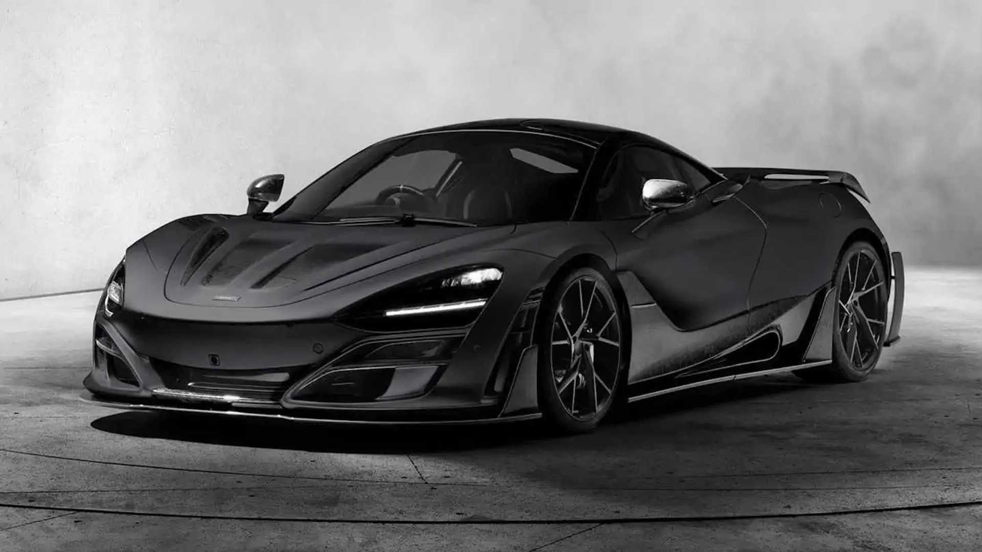 1920x1080 Mansory McLaren 720S In All Black Attire Looks Ready For Date Night