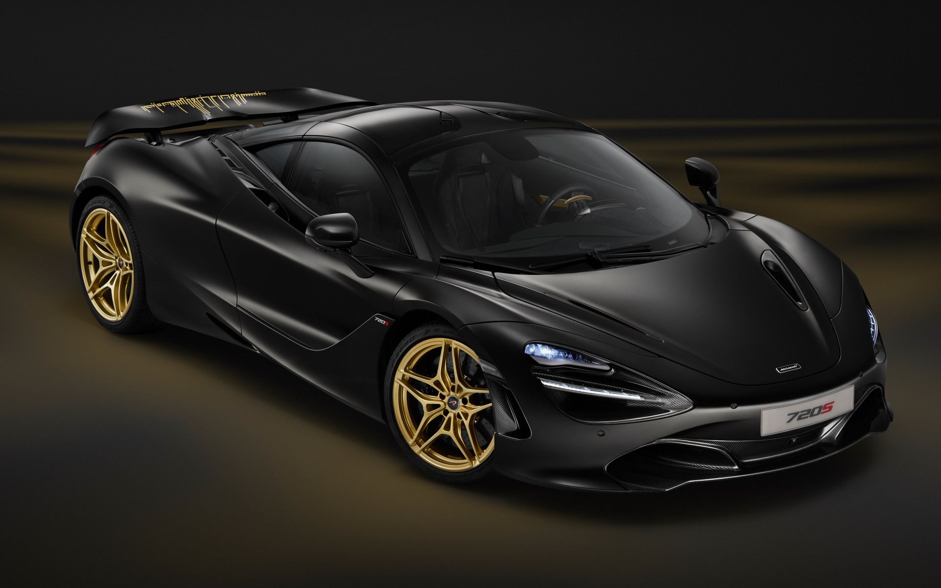 1920x1200 Black McLaren 720S Best Wallpaper 49008