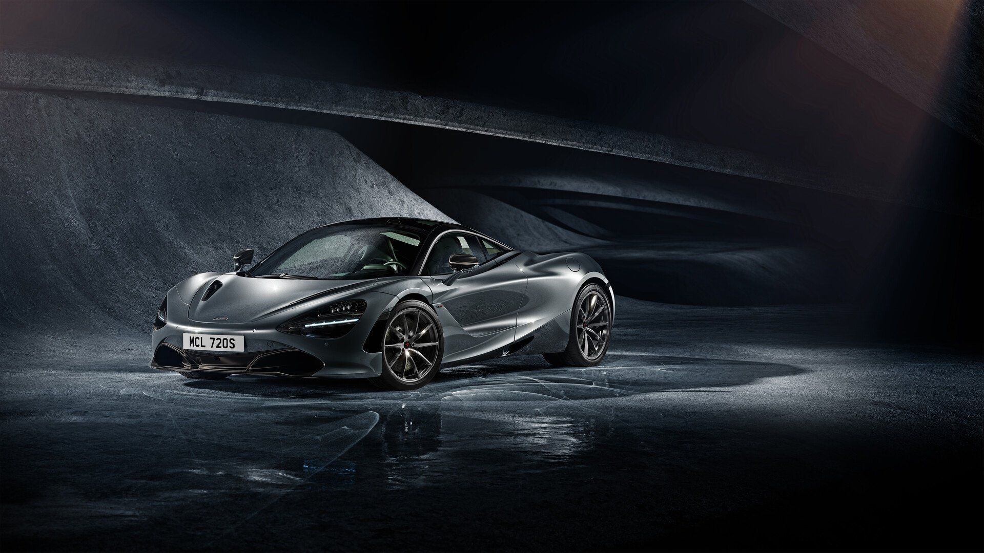 1920x1080 Download Silver Car Car McLaren Vehicle McLaren 720S HD Wallpaper