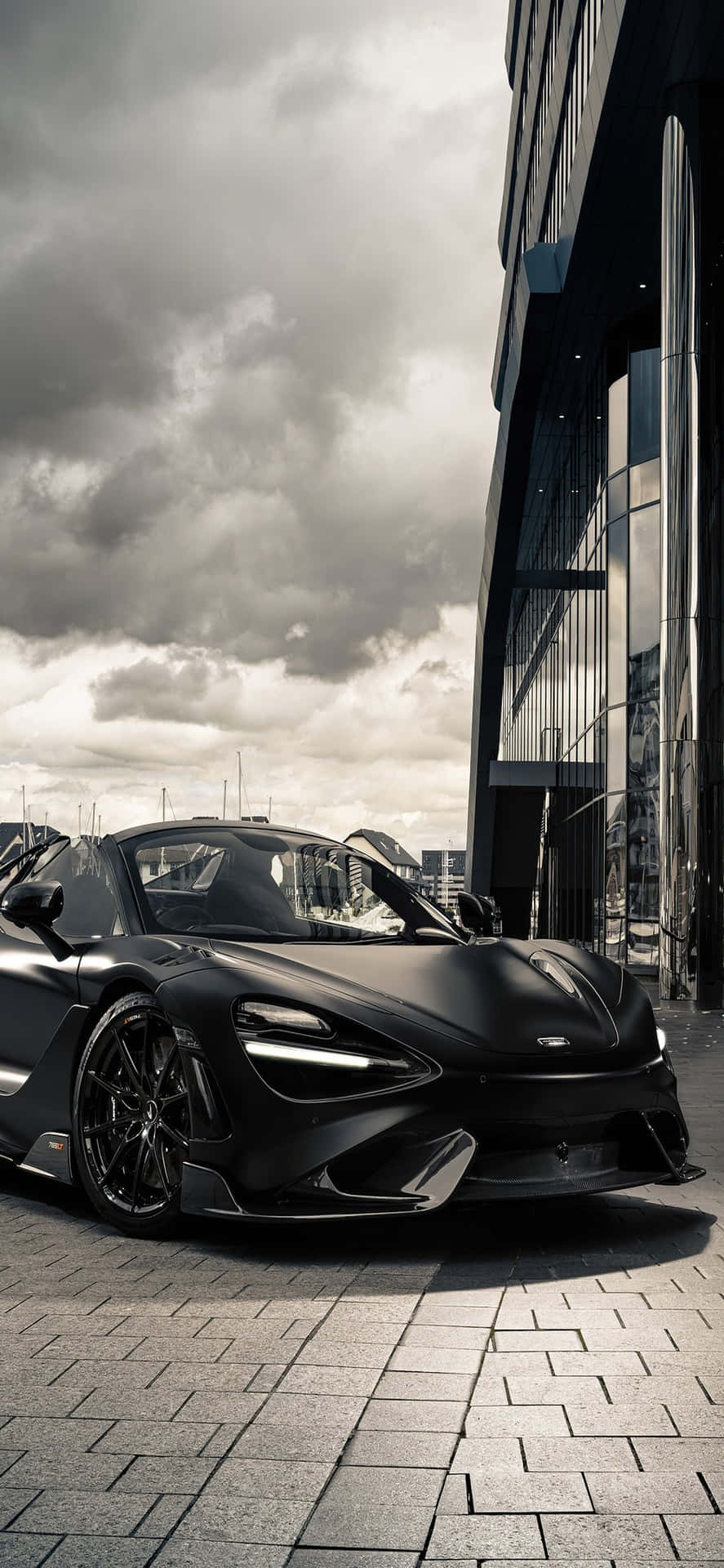 887x1920 Wallpaper 720&;s Black McLaren 720S Supercar Interior, Specs, HP, 0- Engine