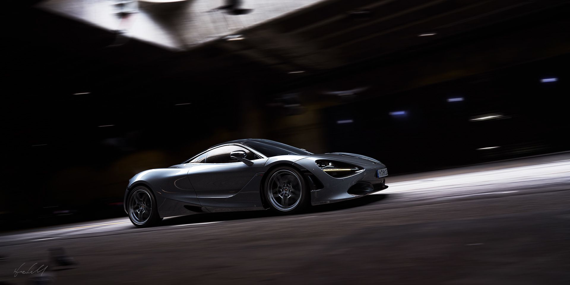 1920x960 Mclaren 720s : Personal work (3). Image - Behance
