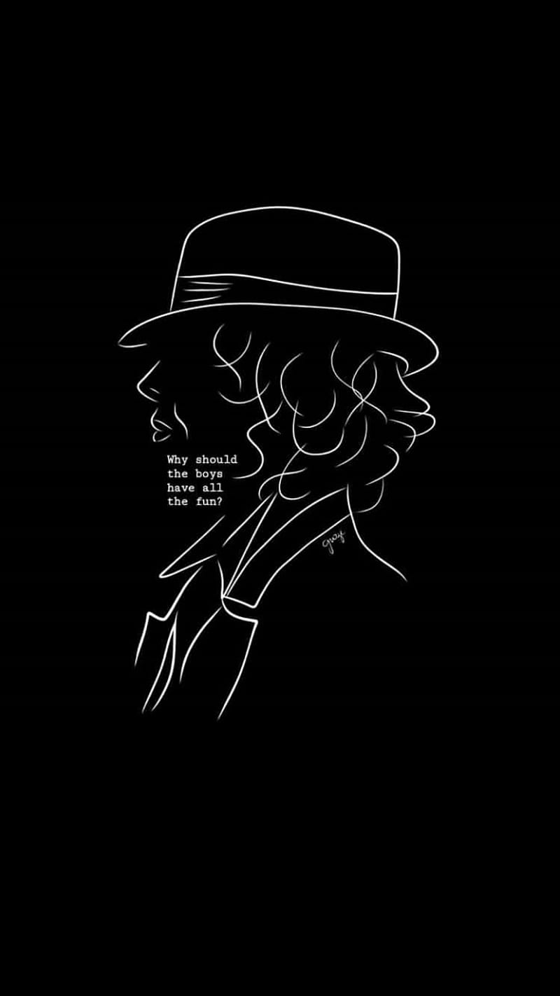 800x1422 The Peaky blinders, art, bbc, black, girl, logo, logos, netflix, polly, HD phone wallpaper