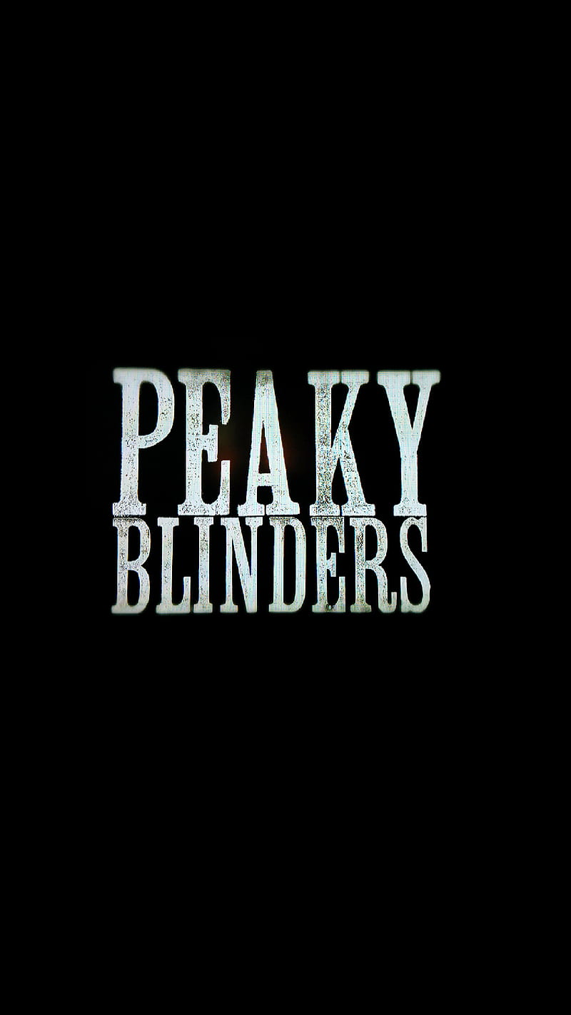 800x1422 Peaky blinders logo, black, HD phone wallpaper