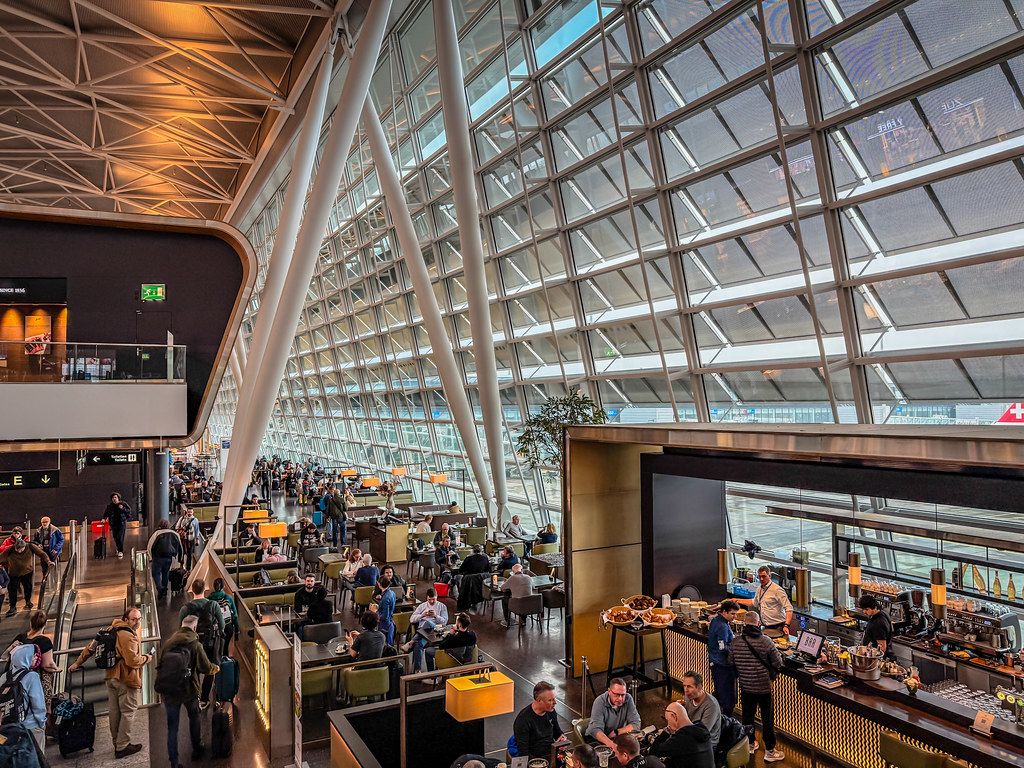 1024x768 Zurich Airport ZRH Switzerland. Zurich Airport ZRH