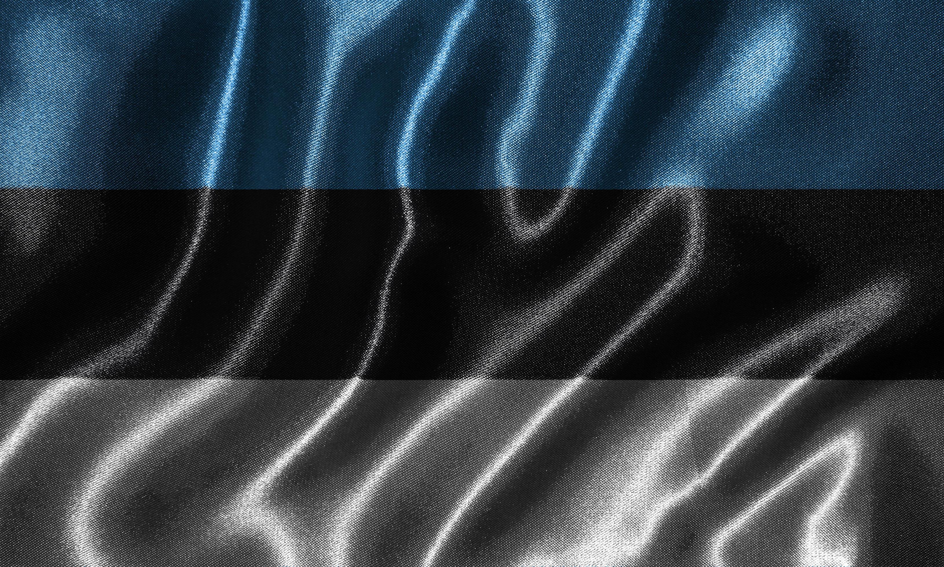 3261x1960 Wallpaper by Estonia flag and waving flag