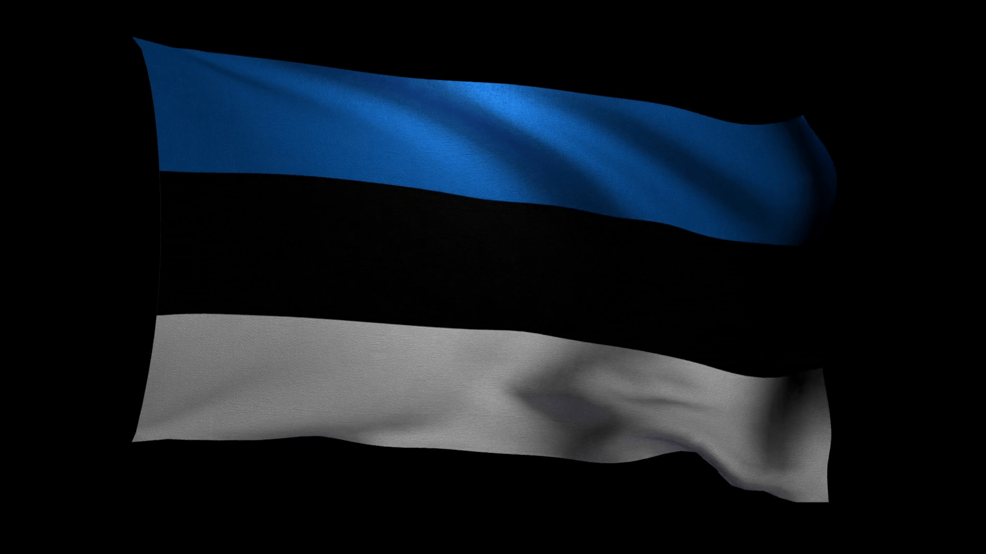 1920x1080 Download Estonia Flag Royalty Free Stock Video Clips