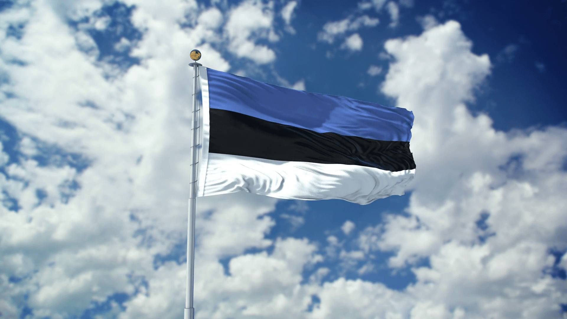 1920x1080 Download Estonia Flag Royalty Free Stock Video Clips