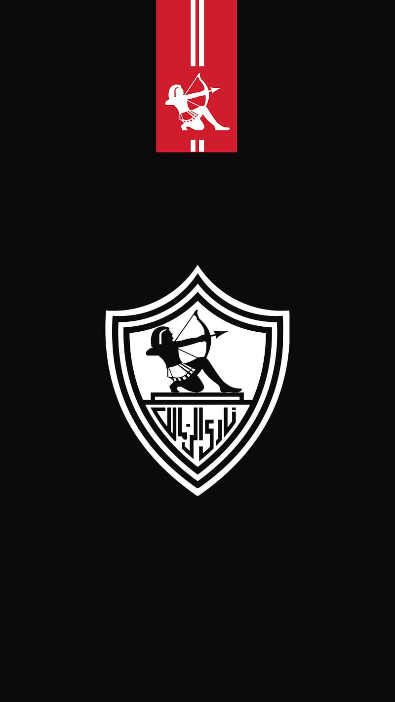 800x1422 Zamalek SC, club, logo, HD phone wallpaper