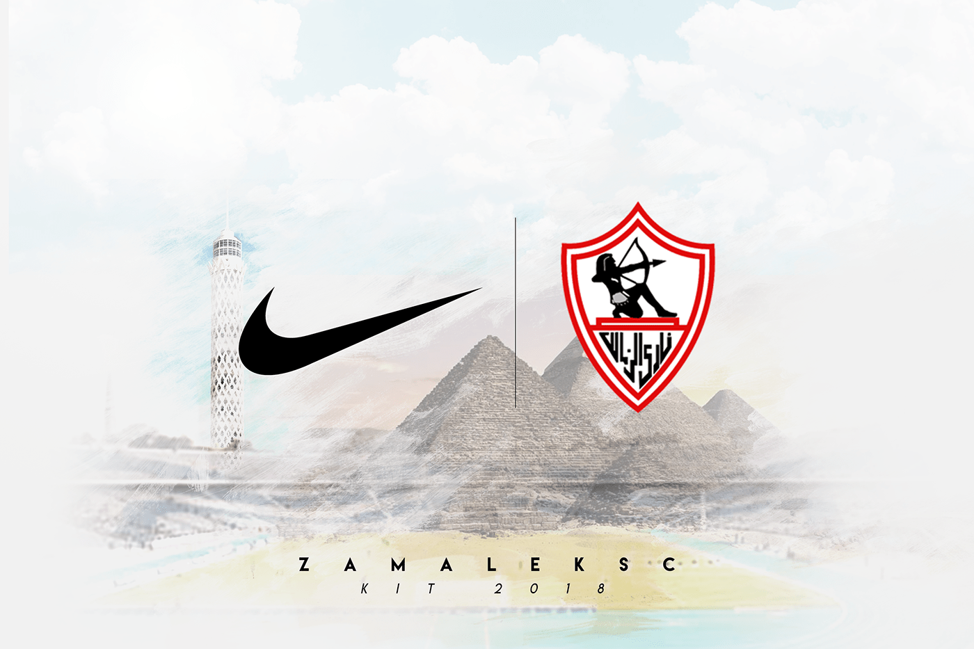1400x933 Zamalek Sc Kit 2018 2019 ( Un Official ) - Behance