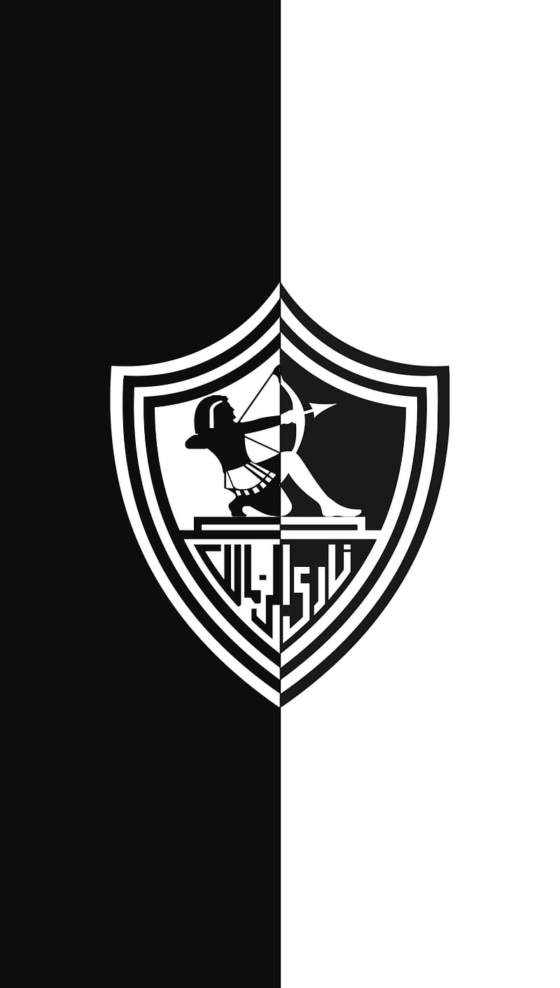 800x1410 ZAMALEK SC, logo, HD phone wallpaper