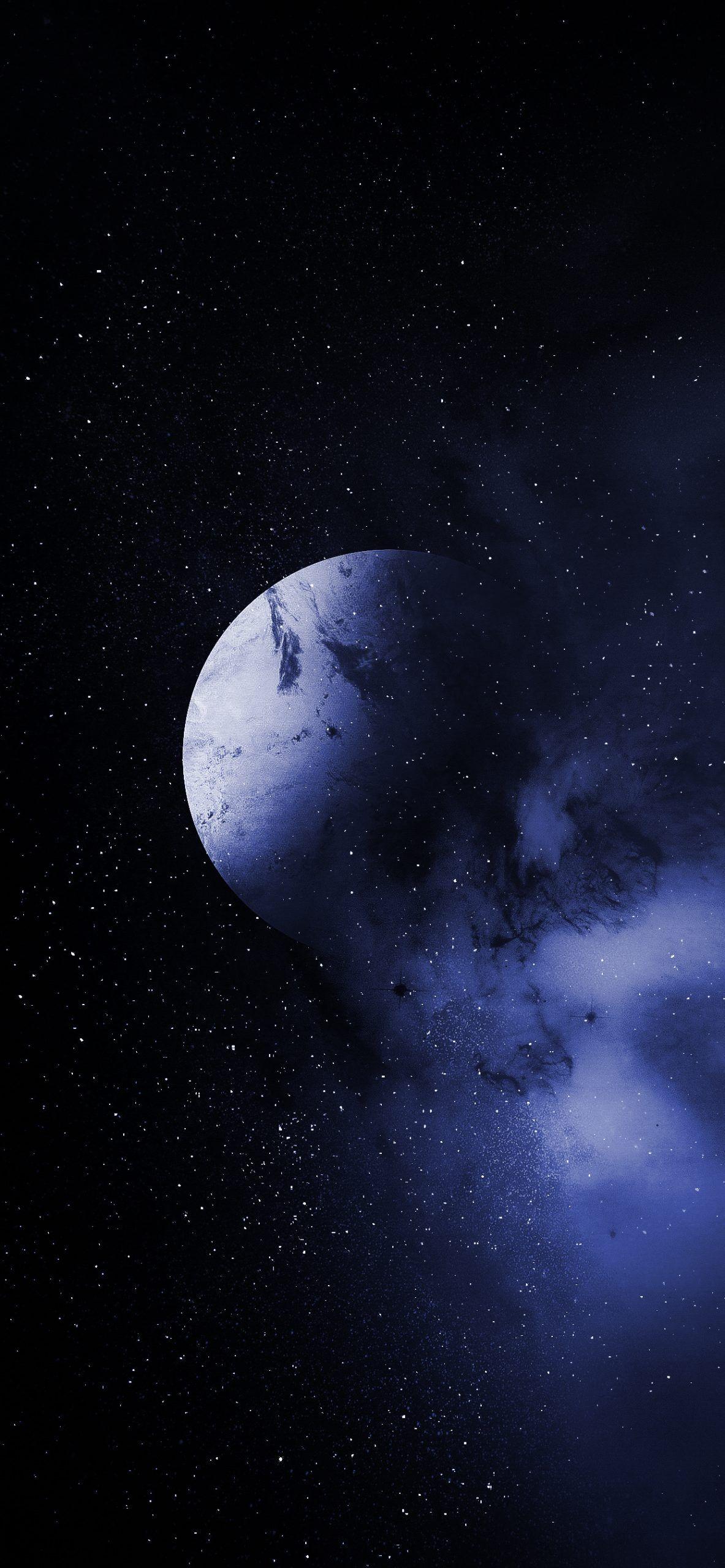 1183x2560 Space fantasy wallpaper for iPhone