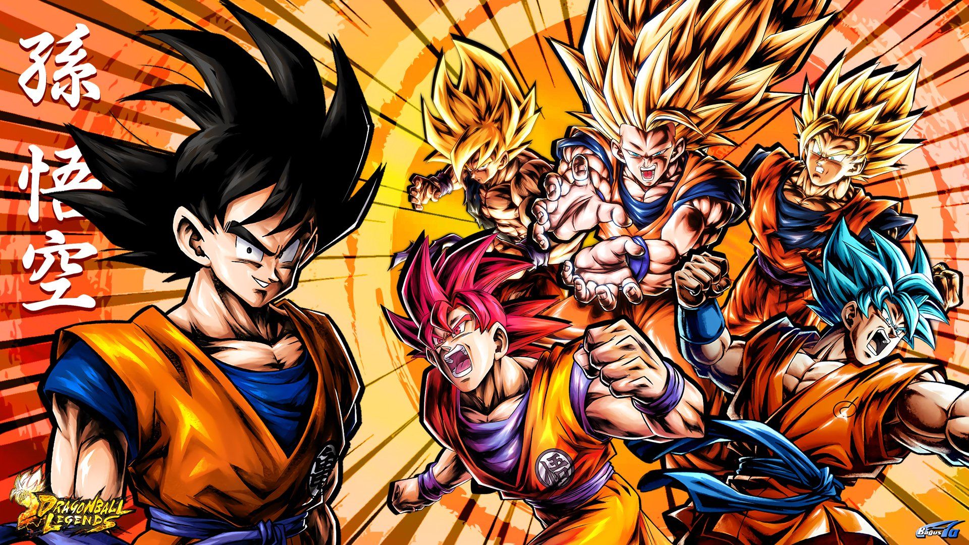 1920x1080 Goku Super Saiyan Transformations Ball Legends HD Wallpaperx1080