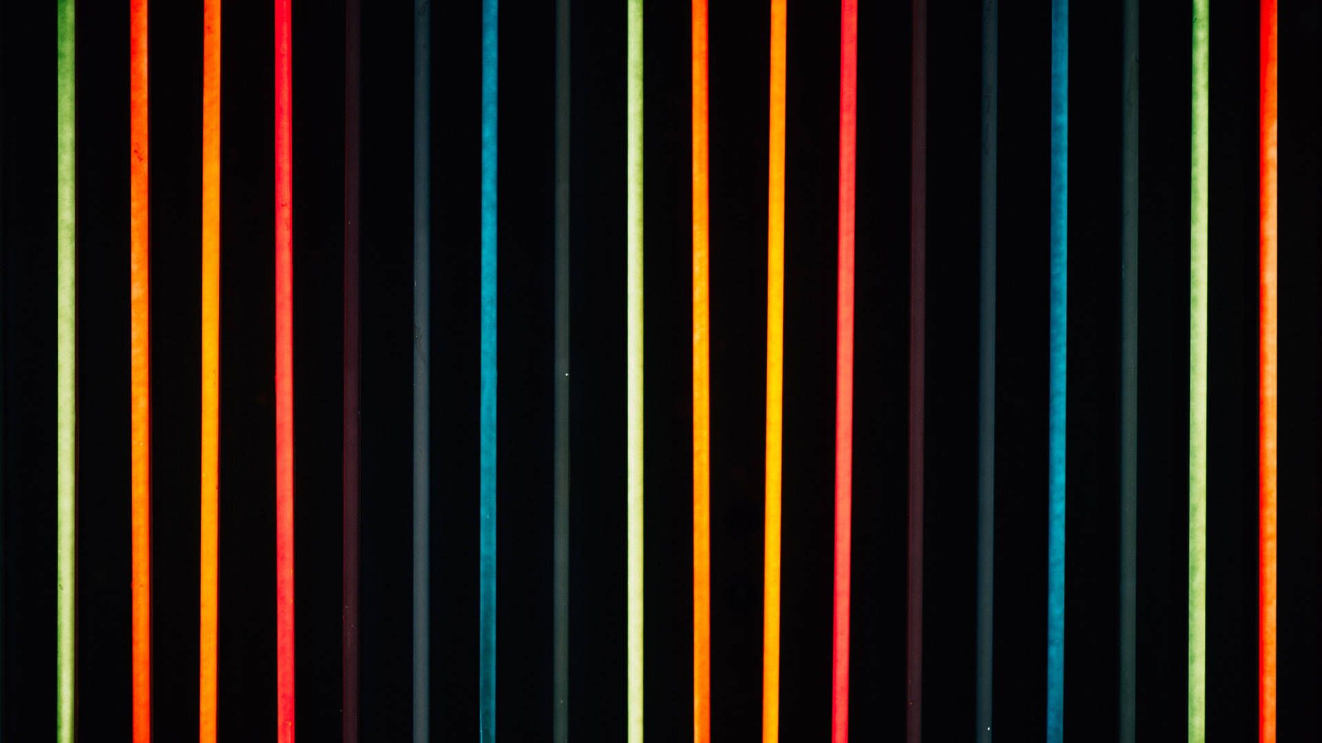 1920x1080 Neon Stripes Wallpaper