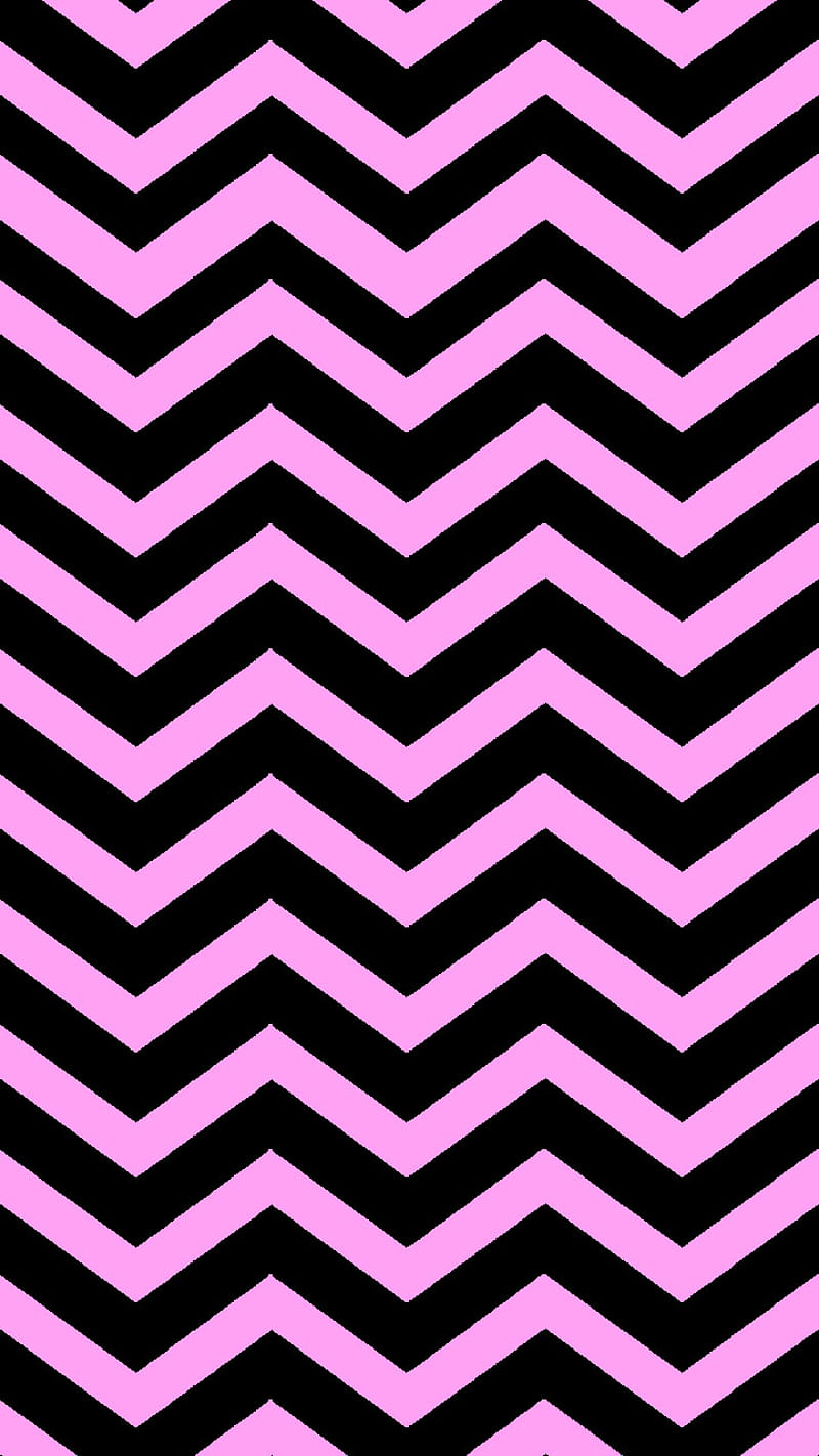 800x1422 Neon pink, basic, black, stripe, HD phone wallpaper