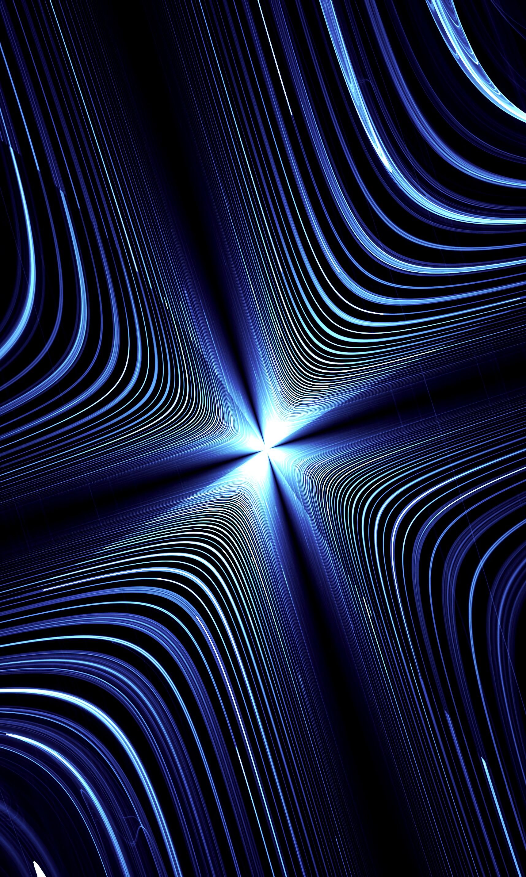 1716x2860 Desktop wallpaper: Abstract, Lines, Neon, Stripes, Streaks, Glow 4K free download for PC. 115816