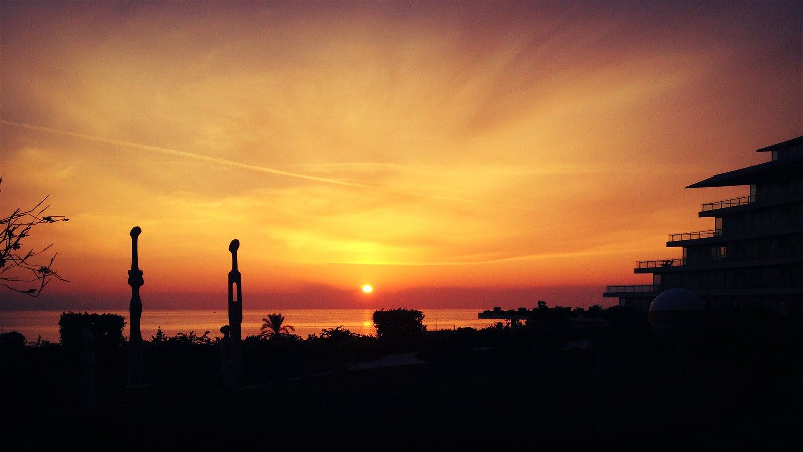 1600x900 Sunset in Belek (16:9 tadaa). Taken and processed with an i