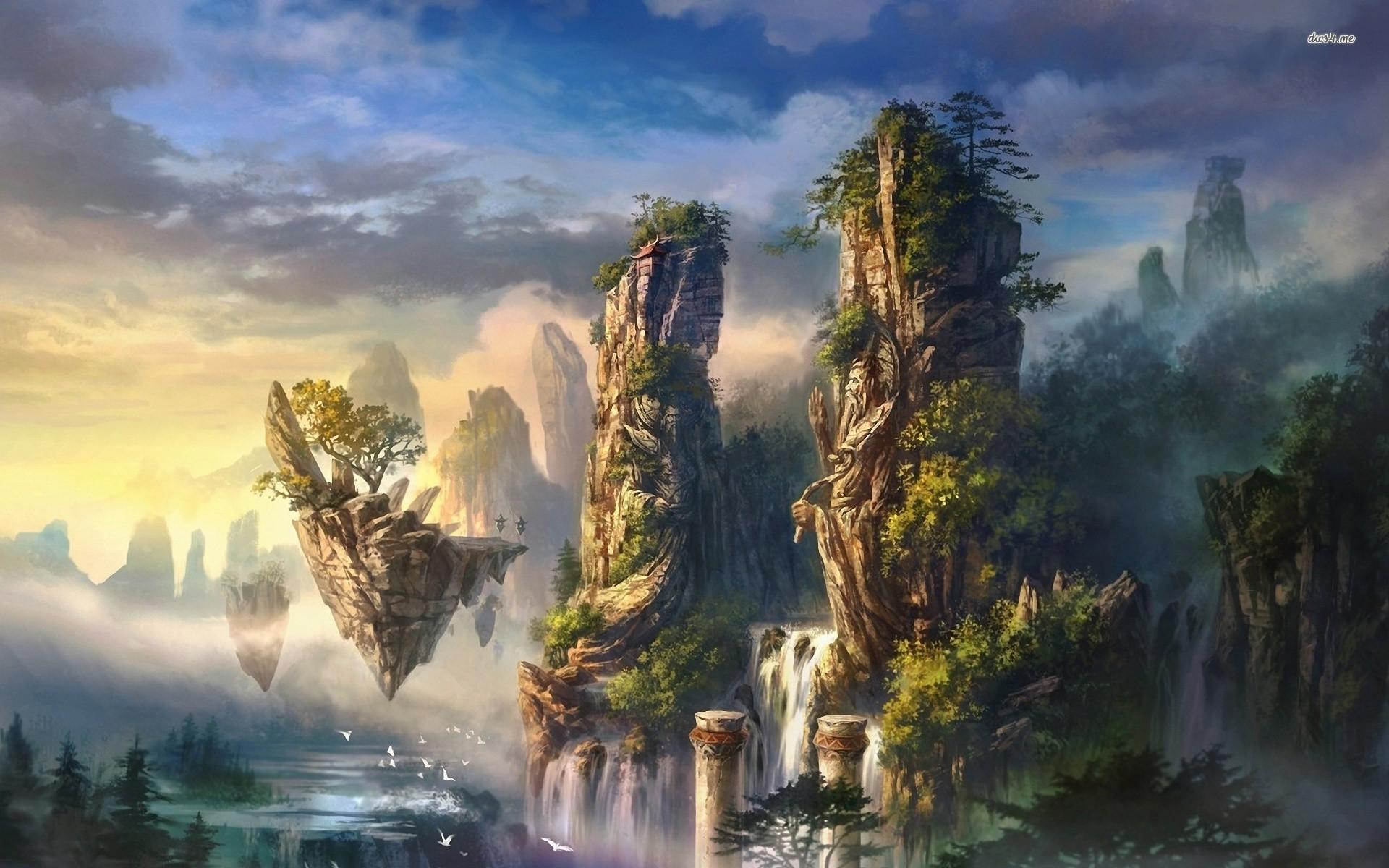 1920x1200 Fantasy Island HD Wallpaper 111468