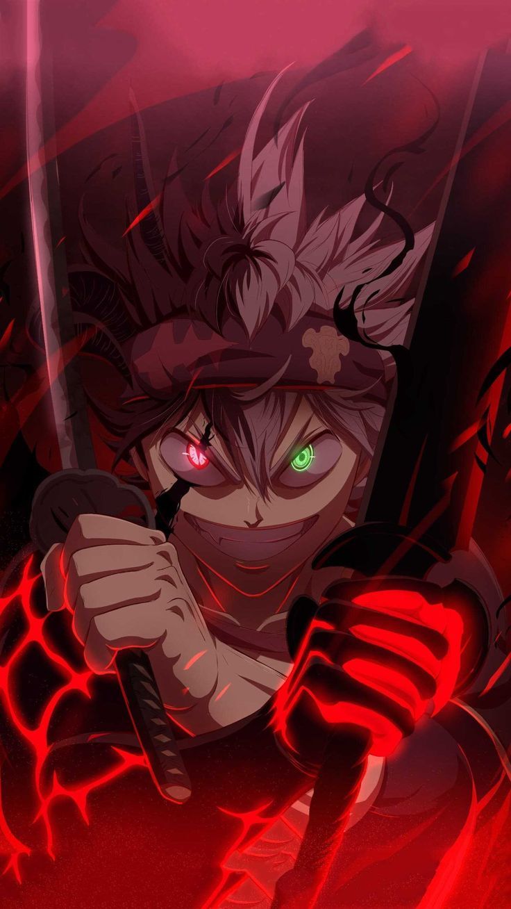 736x1308 Asta Black Clover Wallpaper