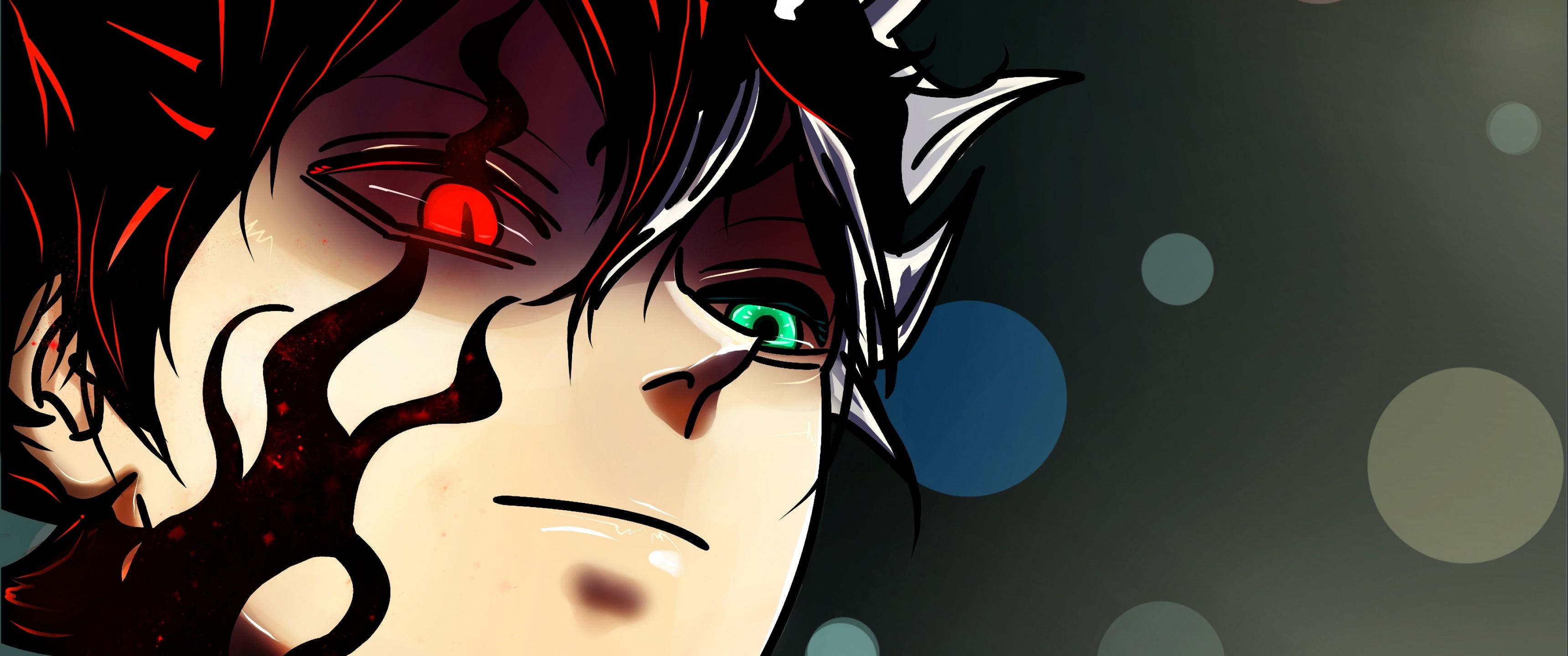 3440x1440 Asta (Black Clover) Artwork 4K Wallpaper