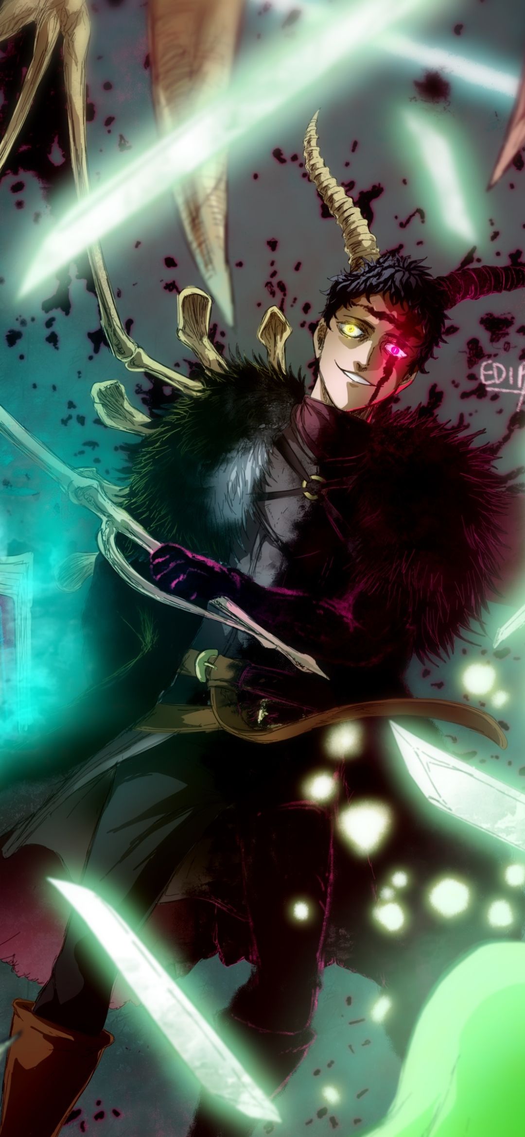 1080x2340 Zenon (Black Clover) Phone Wallpaper: Free 4K & HD Downloads