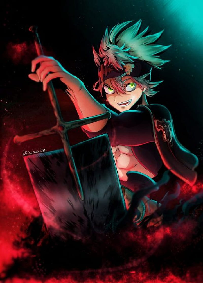 800x1114 HD anime black clover wallpaper