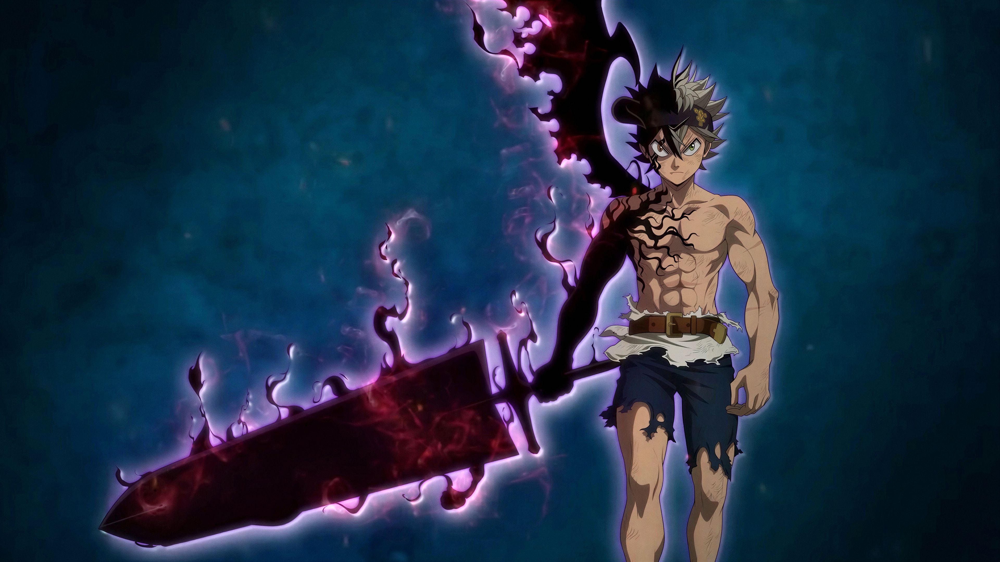 3840x2160 Asta (Black Clover) Wallpaper and Background
