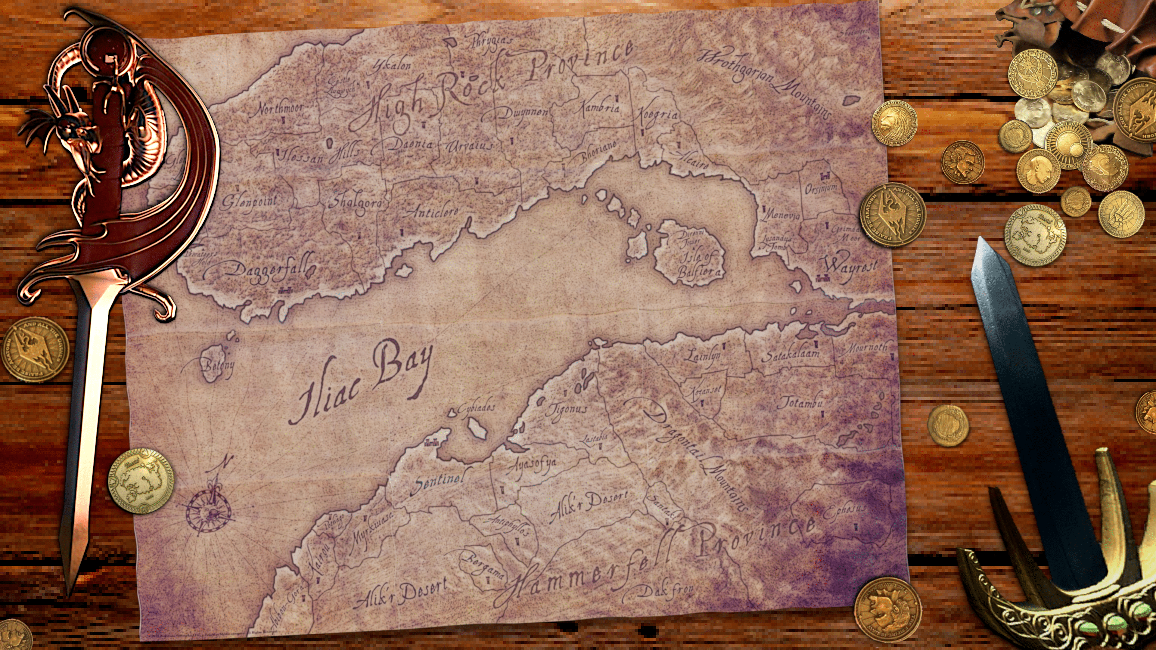 3840x2160 I made a wallpaper to use since I've been playing Daggerfall Unity