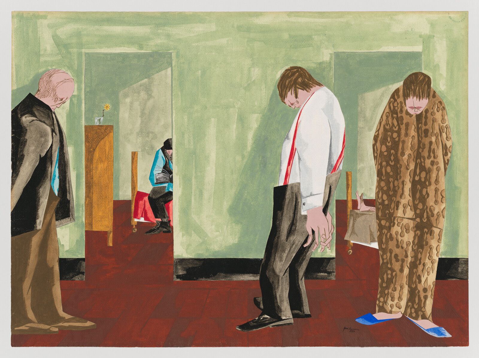 1600x1198 Jacob Lawrence. Depression. Whitney Museum of American Art