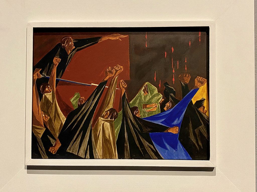 1024x768 1 7 Jacob Lawrence At The Met. First In Series, Painted 195