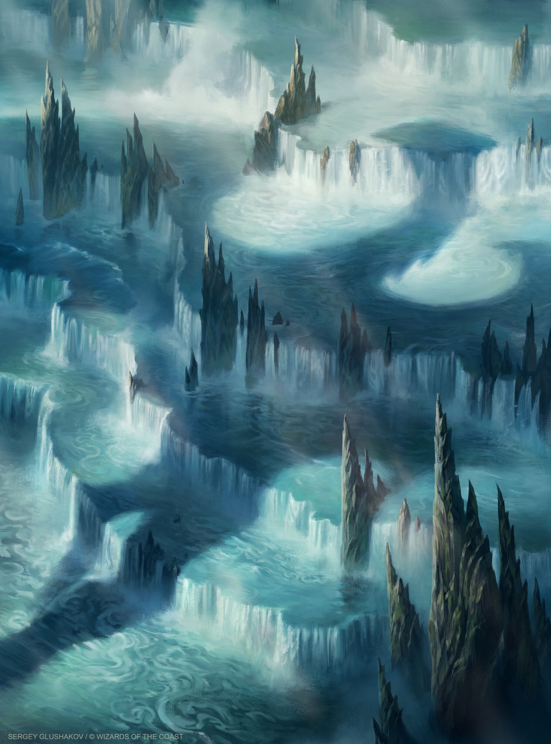 1814x2447 Basic land Island