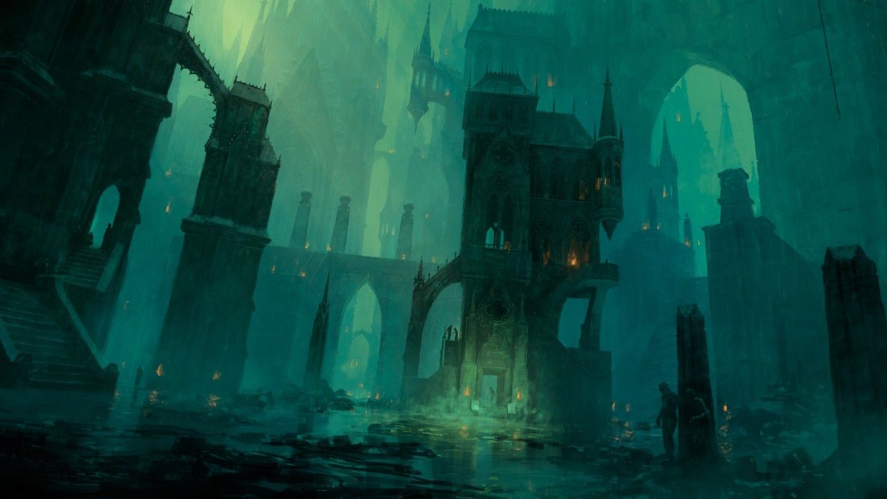 1280x720 Castle HD Magic The Gathering Wallpaper