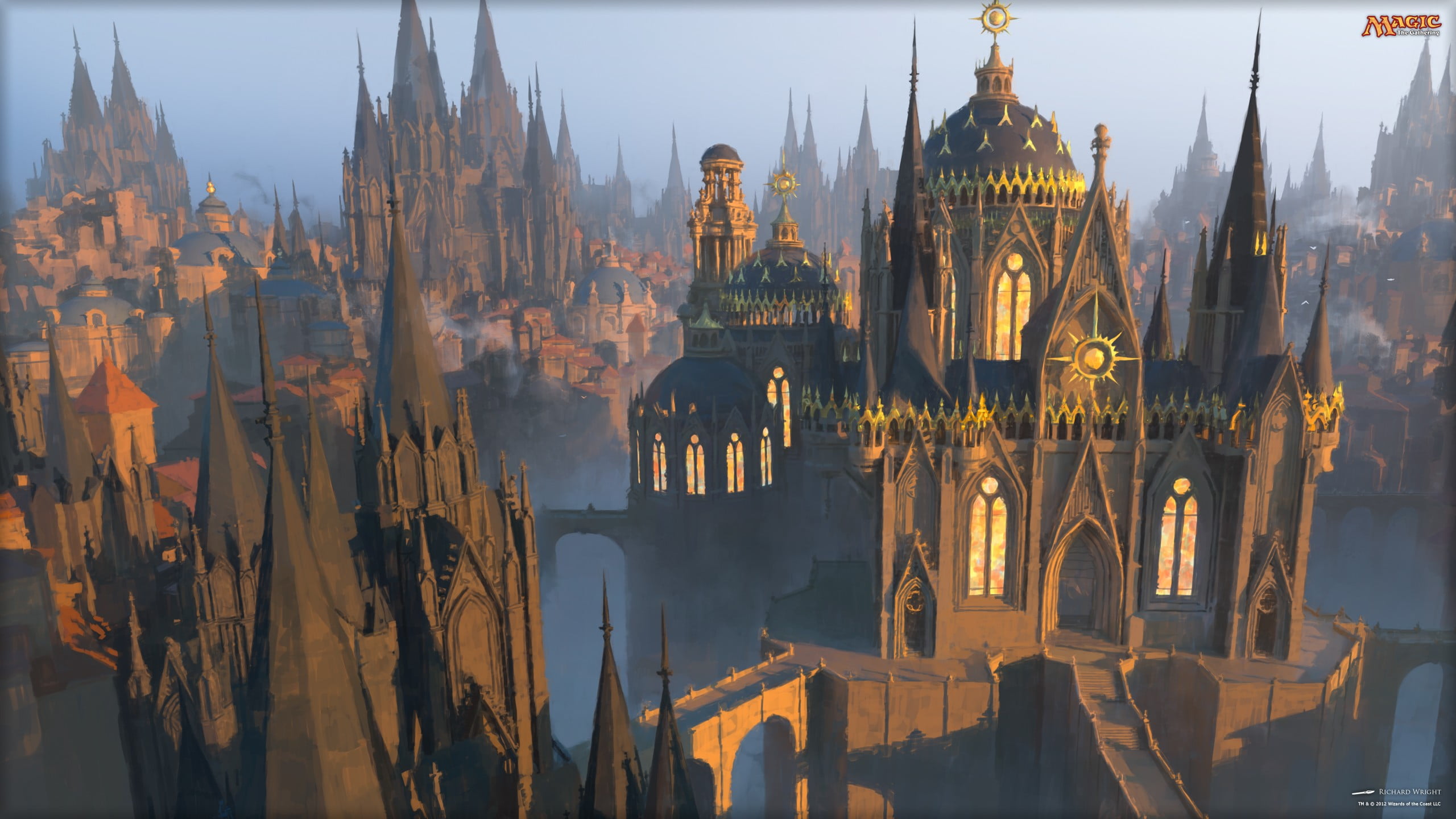 2560x1440 Gray castles movie still, Magic: The Gathering, magic, Orzhov HD wallpaper