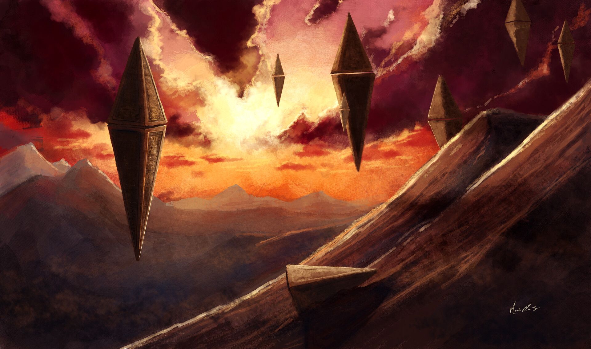 1920x1136 Mark Orr Jr. Zendikar inspired lands