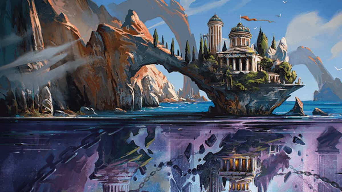 1200x675 MTG Modern Horizons 3's Copy Land is unique blue ramp
