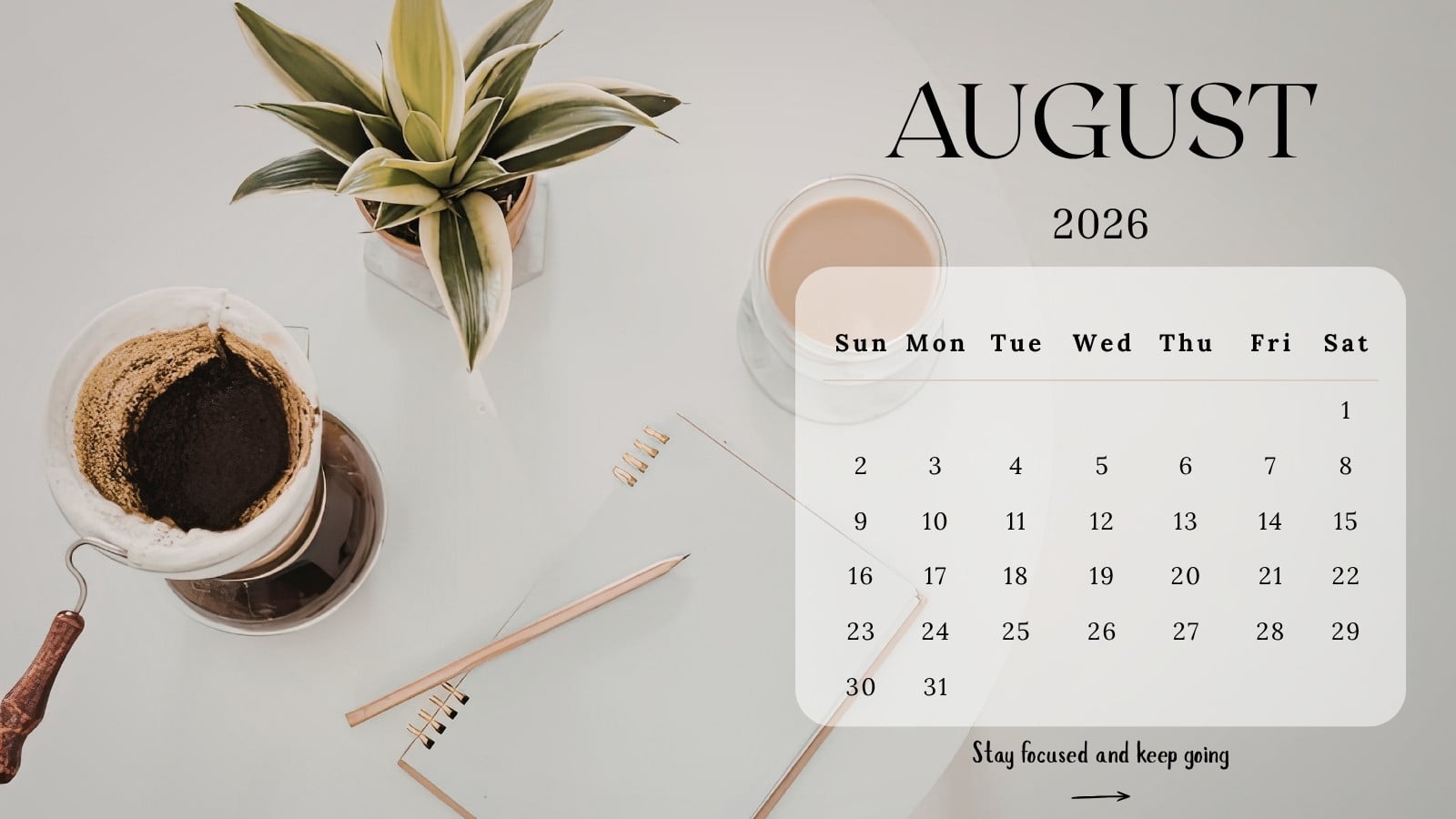 1600x900 Free and customizable hello august templates