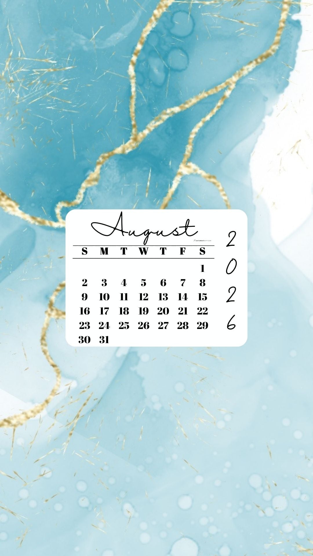 1080x1920 August Phone Wallpaper