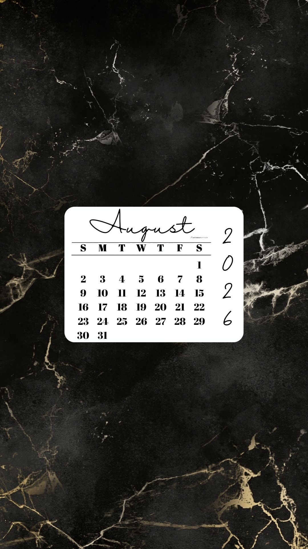 1080x1920 August Phone Wallpaper