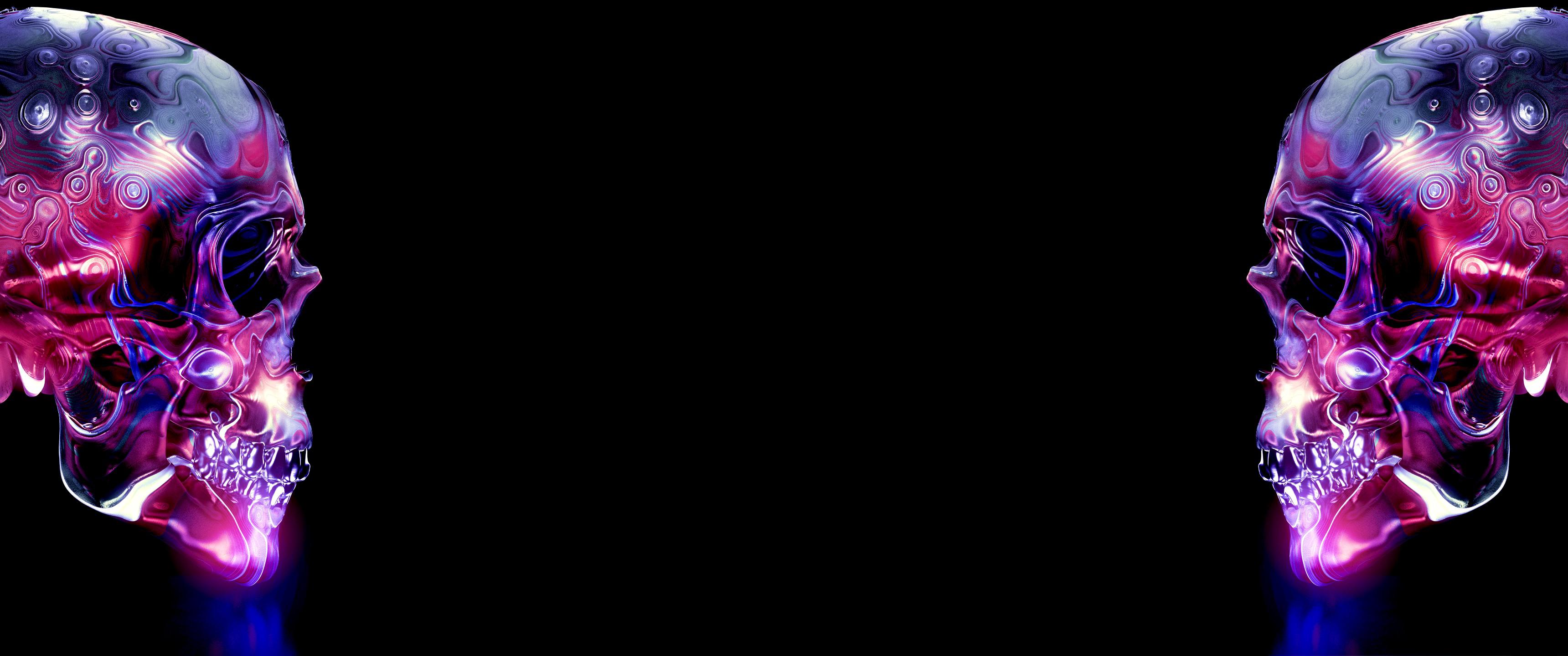 3440x1440 Lucy Skulls [3440x1440]