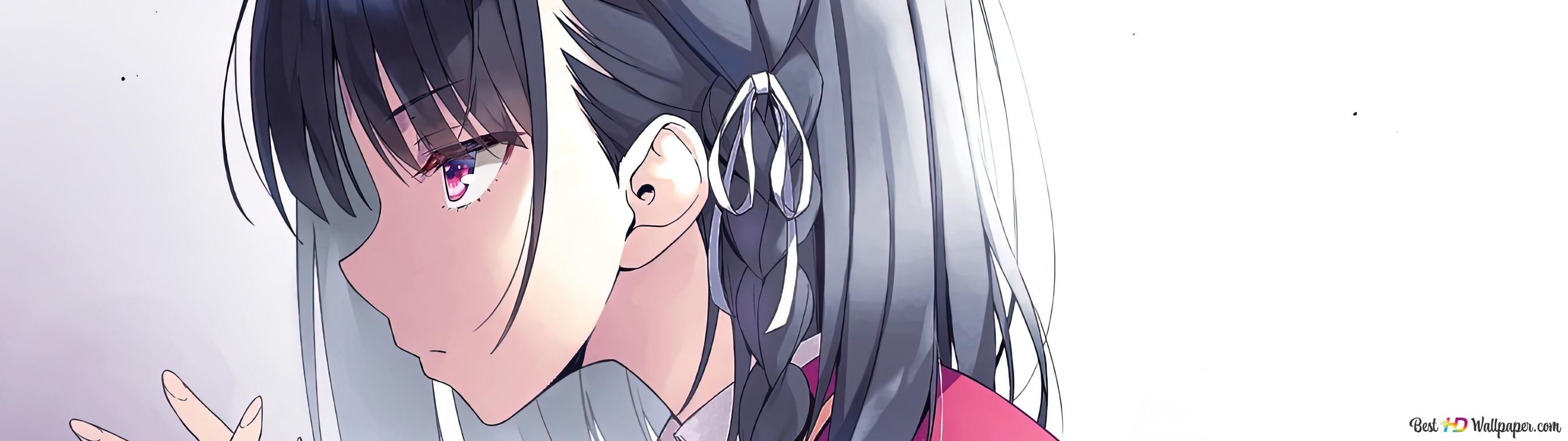 2732x768 Suzune Horikita : Classroom of the Elite (anime) 4K wallpaper download