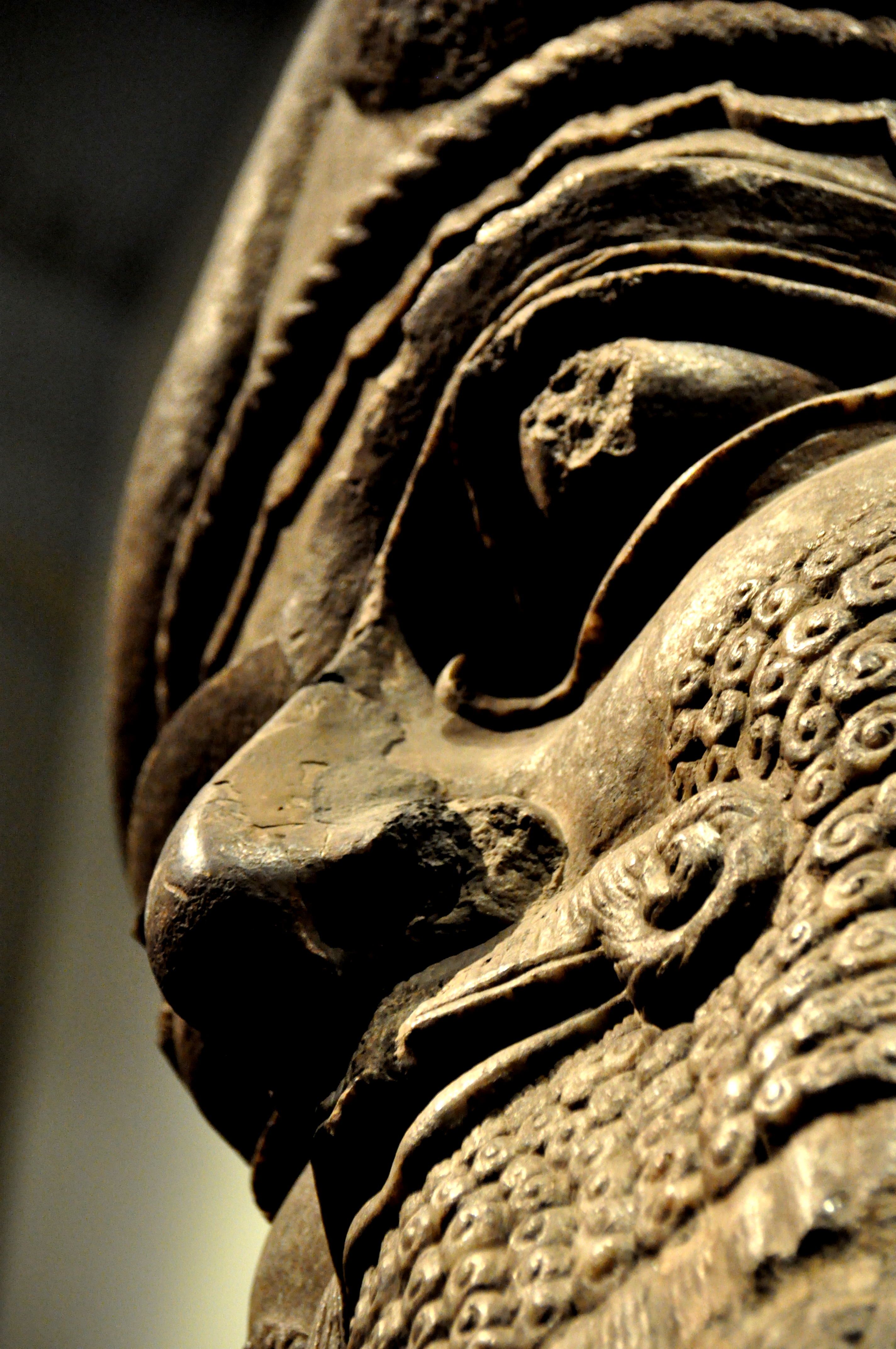 2848x4288 Head of Lamassu from Ashurnasirpal II palace History Encyclopedia
