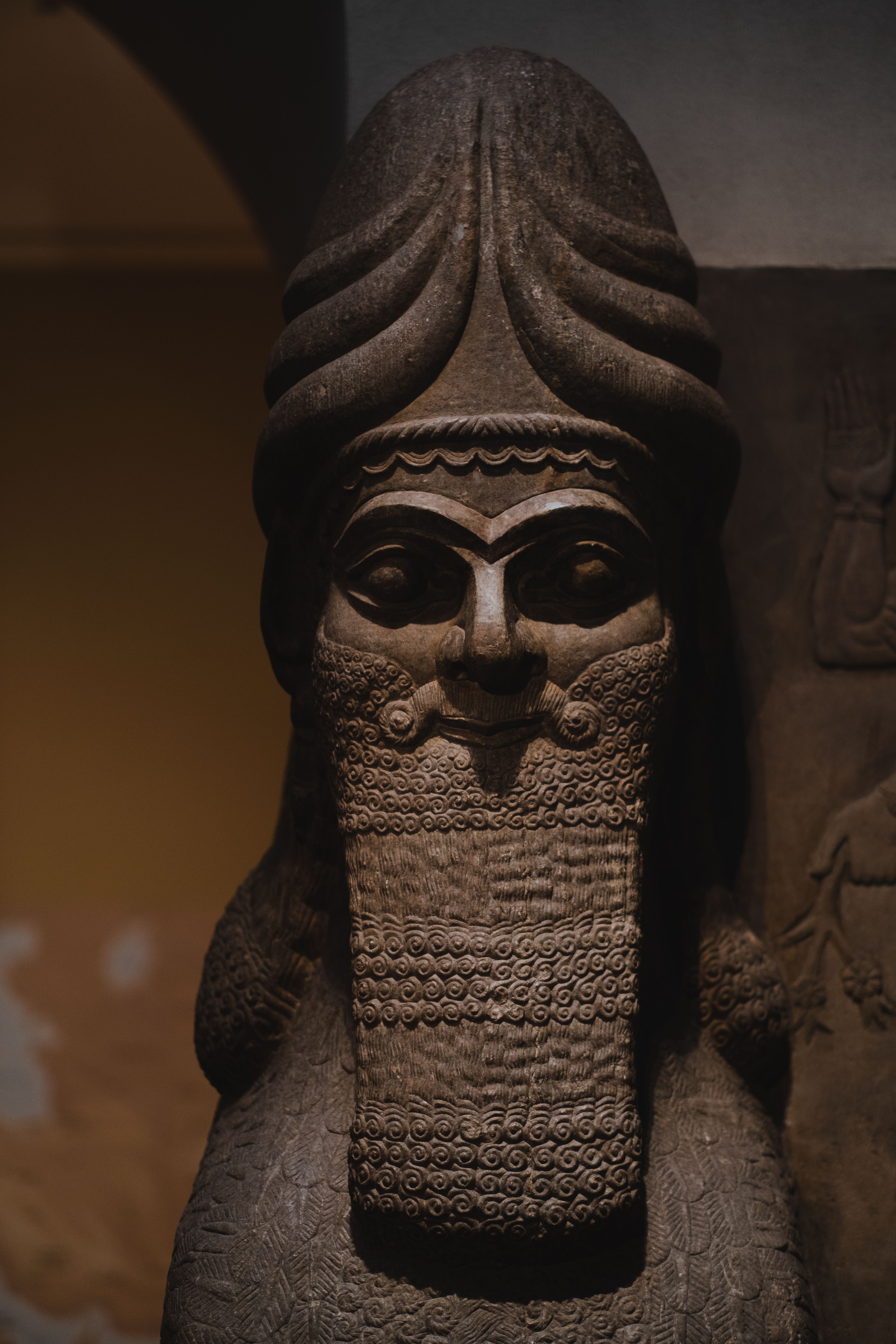 4160x6240 Details Of The Lamassu And Palace Reliefs Of Neo Assyrian King Ashurnasirpal (883 859 BC) At The Metropolitan Museum Of