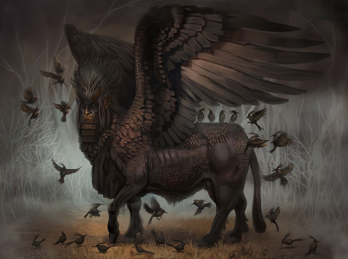 1200x894 LAMASSU Mythological Creature !