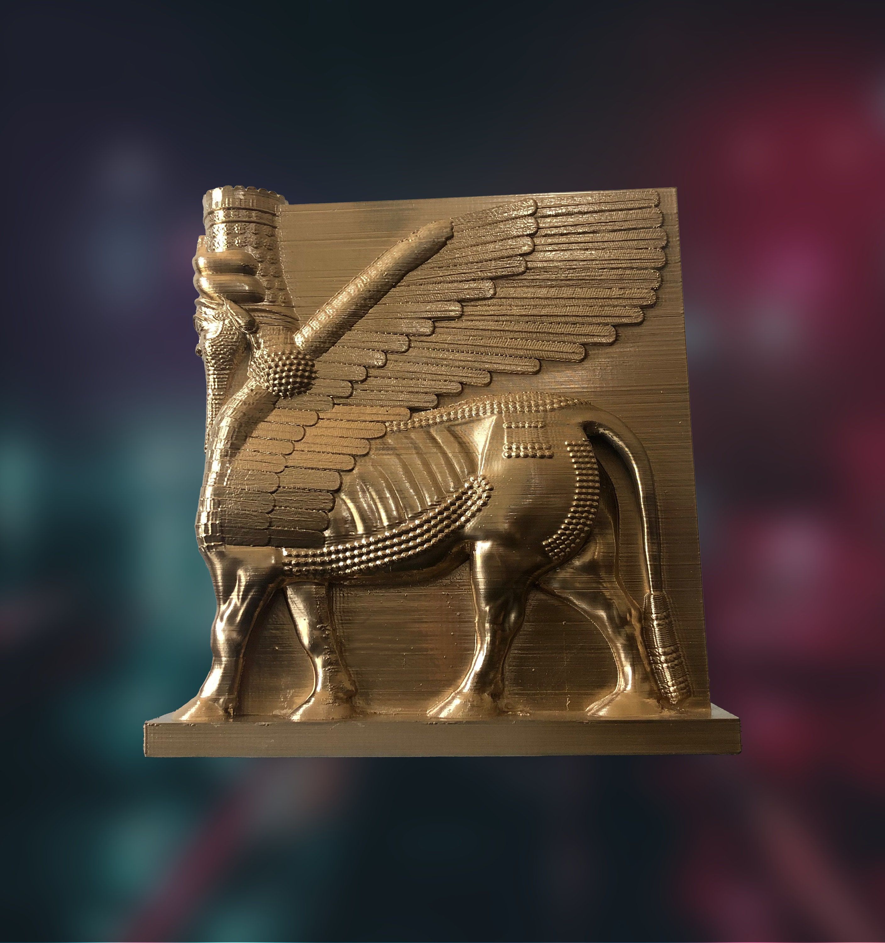 2816x3000 Assyrian Lamassu Print