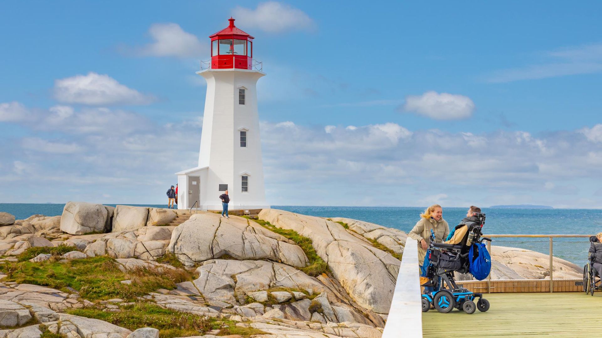 1920x1080 Peggy's Cove Lighthouse and Village Nova Scotia