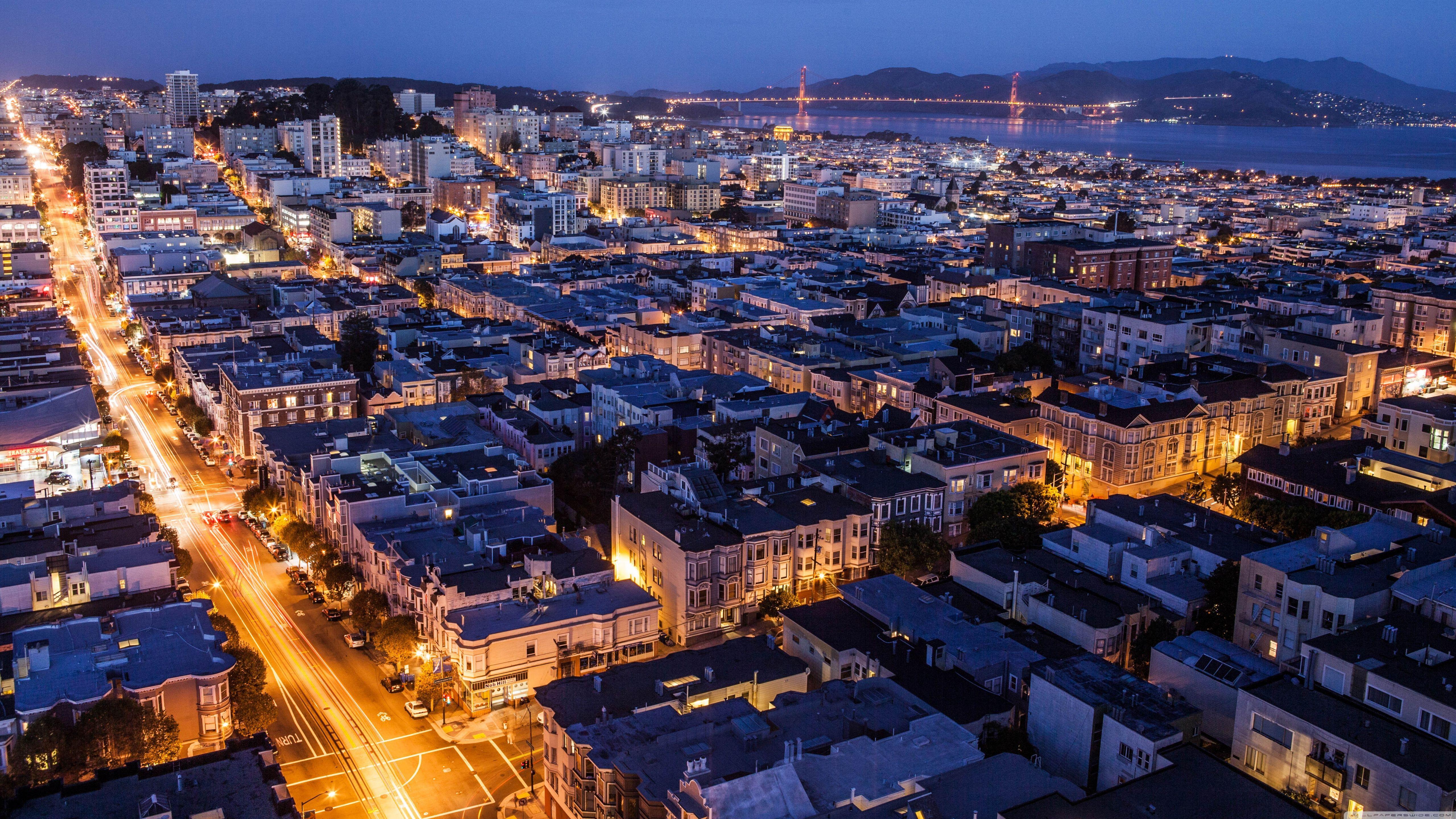 5120x2880 Free download San Francisco at Night 4K HD Desktop Wallpaper for 4K Ultra HD [5120x2880] for your Desktop, Mobile & Tablet. Explore San Francisco 4K Wallpaper. San Francisco 4K