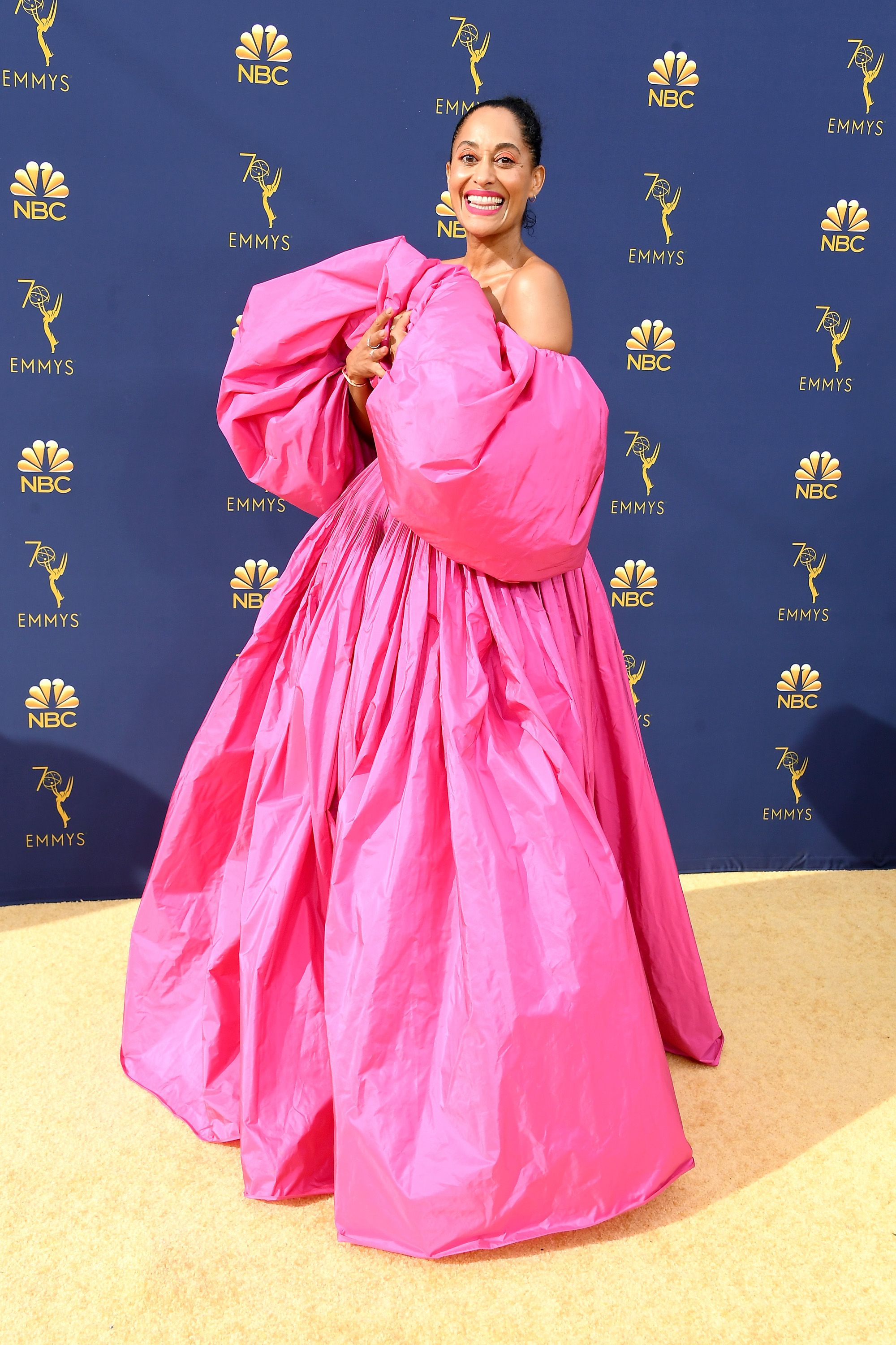 2000x3000 Tracee Ellis Ross Emmy 2018 Dress Wins on the Red Carpet